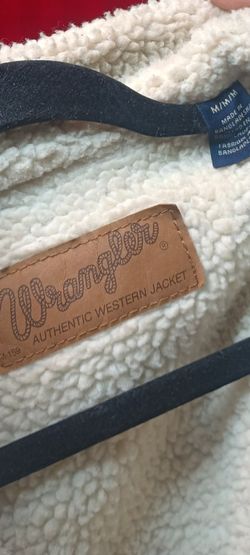 Wrangler Brown Corduroy/Sherpa Jacket M