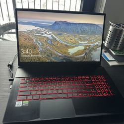 MSI 17 Inch gaming laptop intel I5 Geforce gtx 1650 