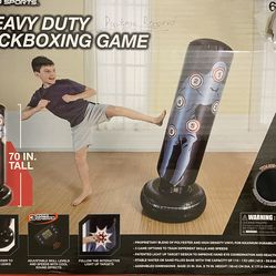MD Sports Heavy Duty Kickboxing Game/Punching Bag