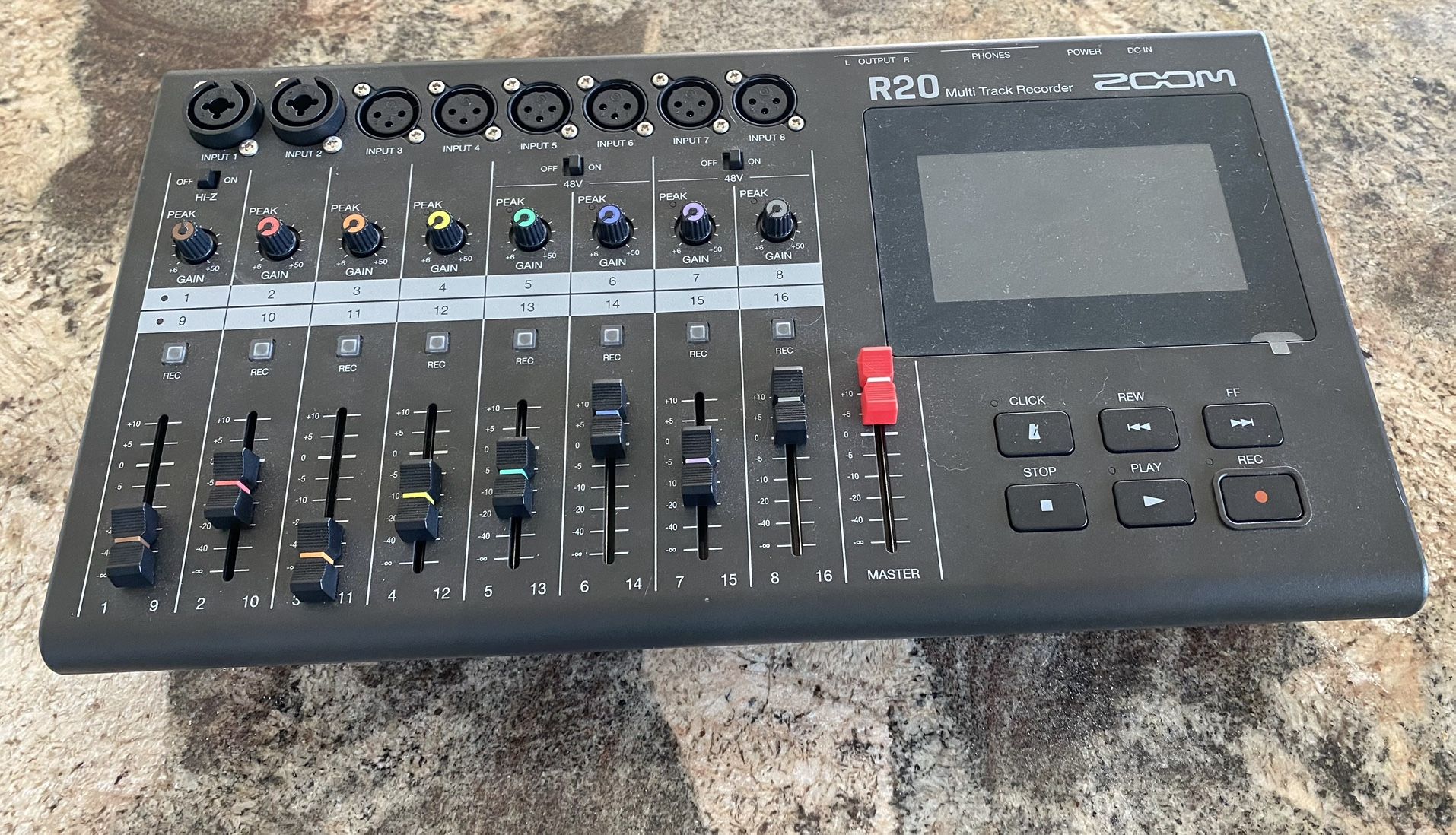 Brand new Zoom R20 Multi Track Recorder Open box