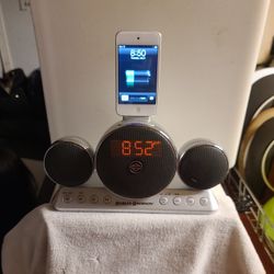 Harley Davidson Ipod Dock Clock Alarm