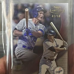 Corey Seger baseball card