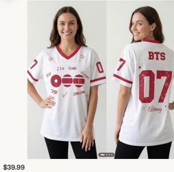 BTS Arirang World Tour Custom V-neck Jersey