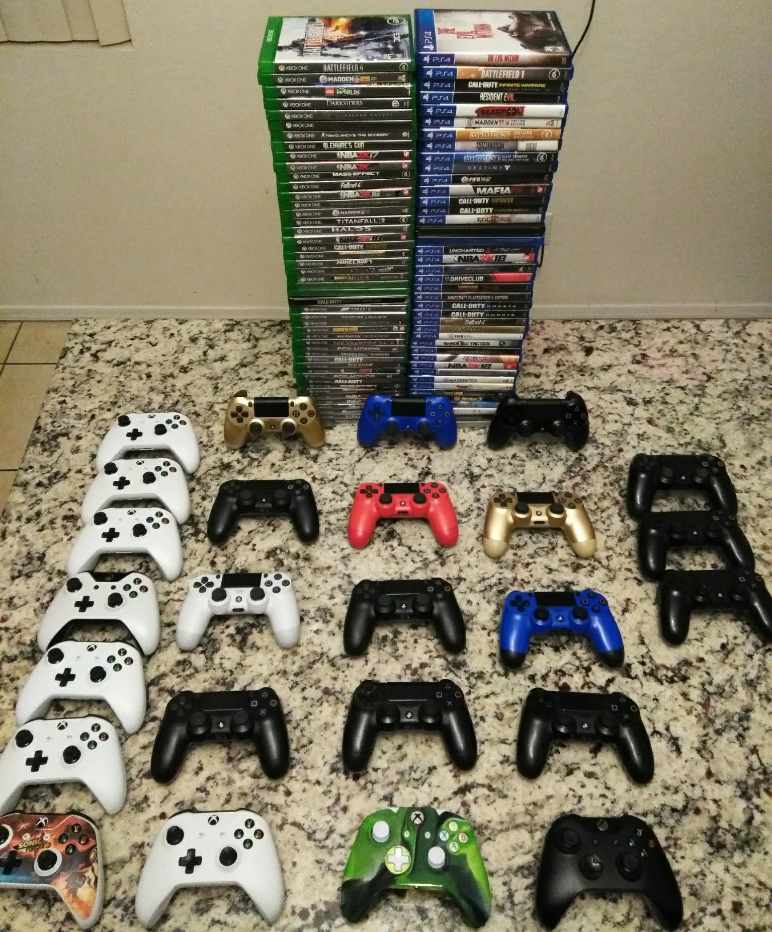 PS4 and Xbox one Video Games