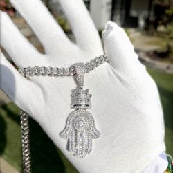 Moissanite Chain Set