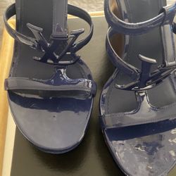Louis Vuitton Wedge Size 40.  Worn Only Twice.