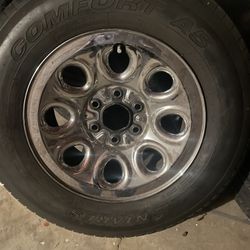 17 Inch Stock Chevy Rims