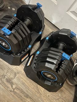 NordicTrack - 55 Lb. Select-A-Weight Dumbbell Set - Black (Like New)