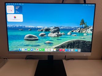 HP24mh 24 inch Computer Monitor with speakers with stand that can raise