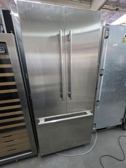36" THERMADOR BUILT IN FRENCH DOOR STAINLESS STEEL REFRIGERATOR