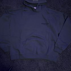 Black Essentials Hoodie