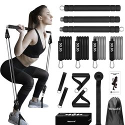 Pilates Bar Kit with Resistance
