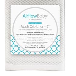 AirflowBaby Mesh Crib Liner 9"