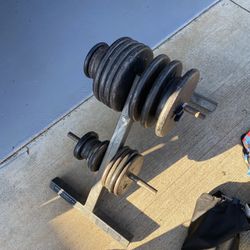 Weight bench/ Metal Weights 