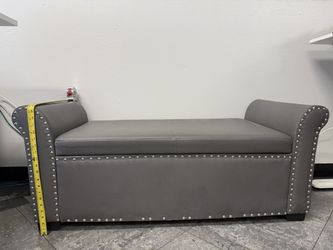 Modern Storage Ottoman Bench