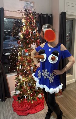 Ugly Christmas Sweater Dress