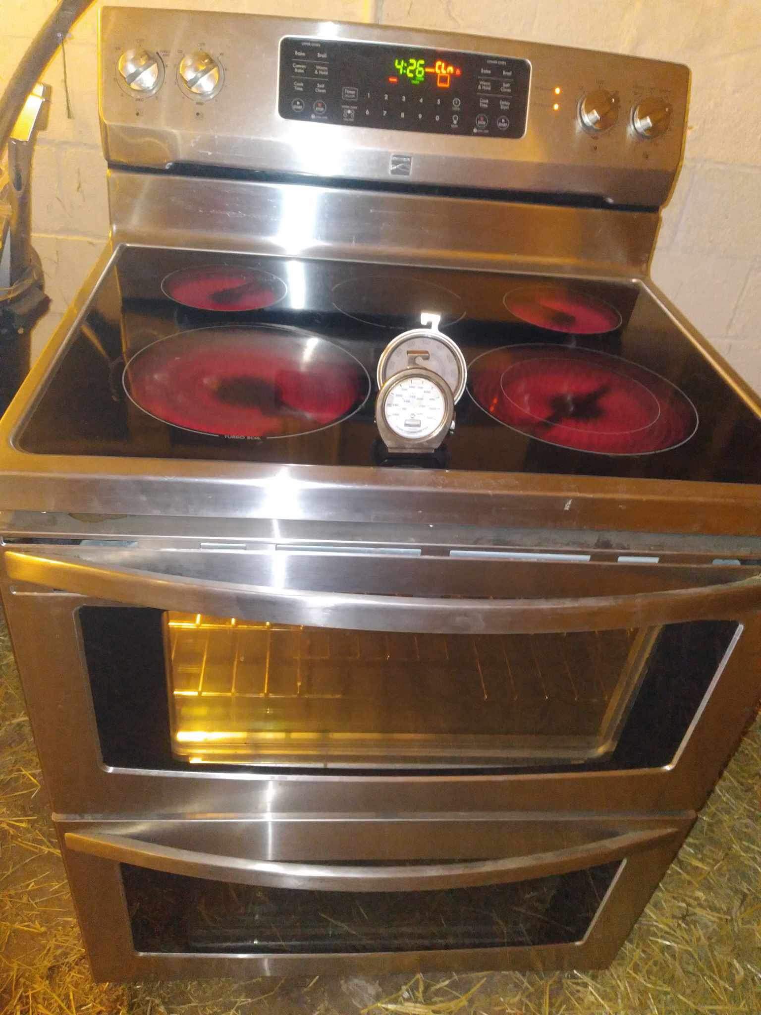 Kenmore 5 Burner Convection Double Oven 