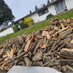 Fire wood ready to burn