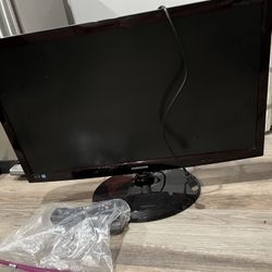 27" TV monitor with a crystal clear neck