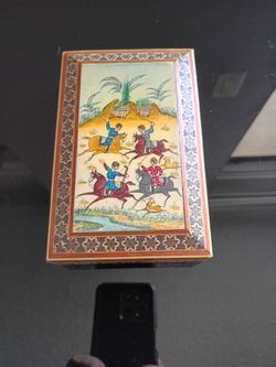 Persian Khatam Marquetry Decorative Box