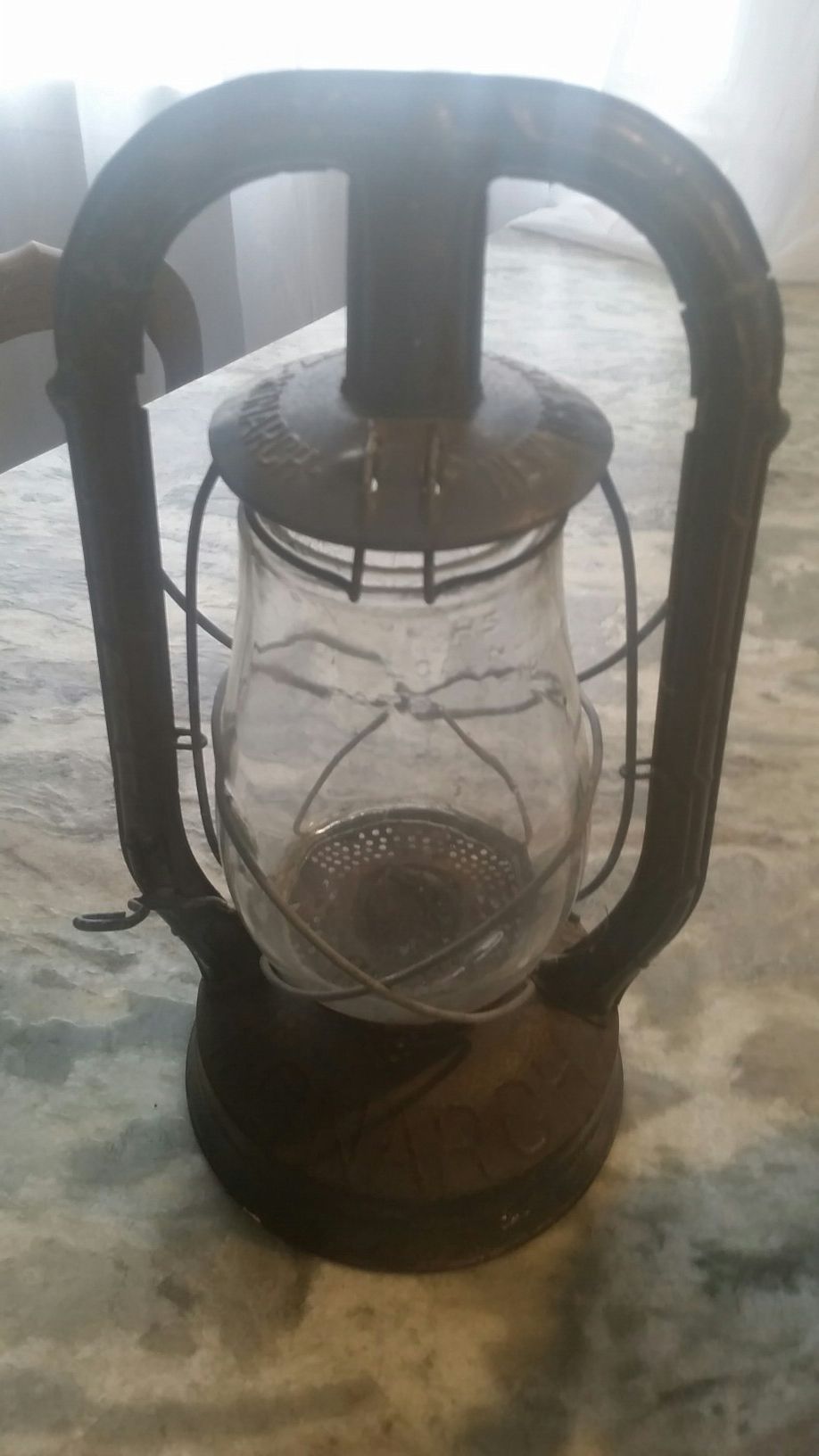 Vintage Monarch Hurricane Lantern