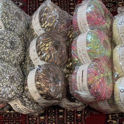 Yarns For Scarf And Jewelry And More