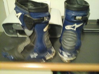 Motorcycle boots smx plus