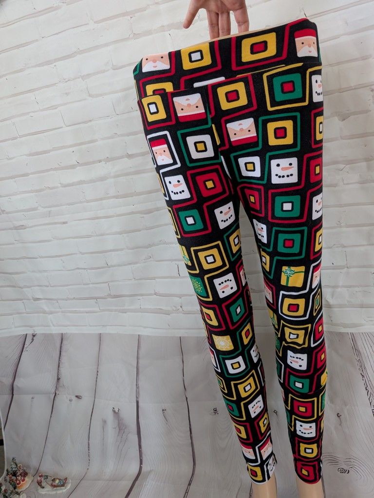 LuLaroe Christmas Leggings One Size