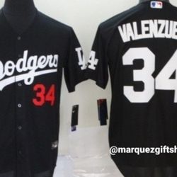 Men's Valenzuela Dodgers Jerseys 