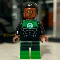 LEGO Green Lantern John Stewart Minifigure Official DC Comics Lanterns