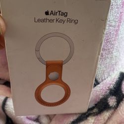 AirTag Leather Key Ring
