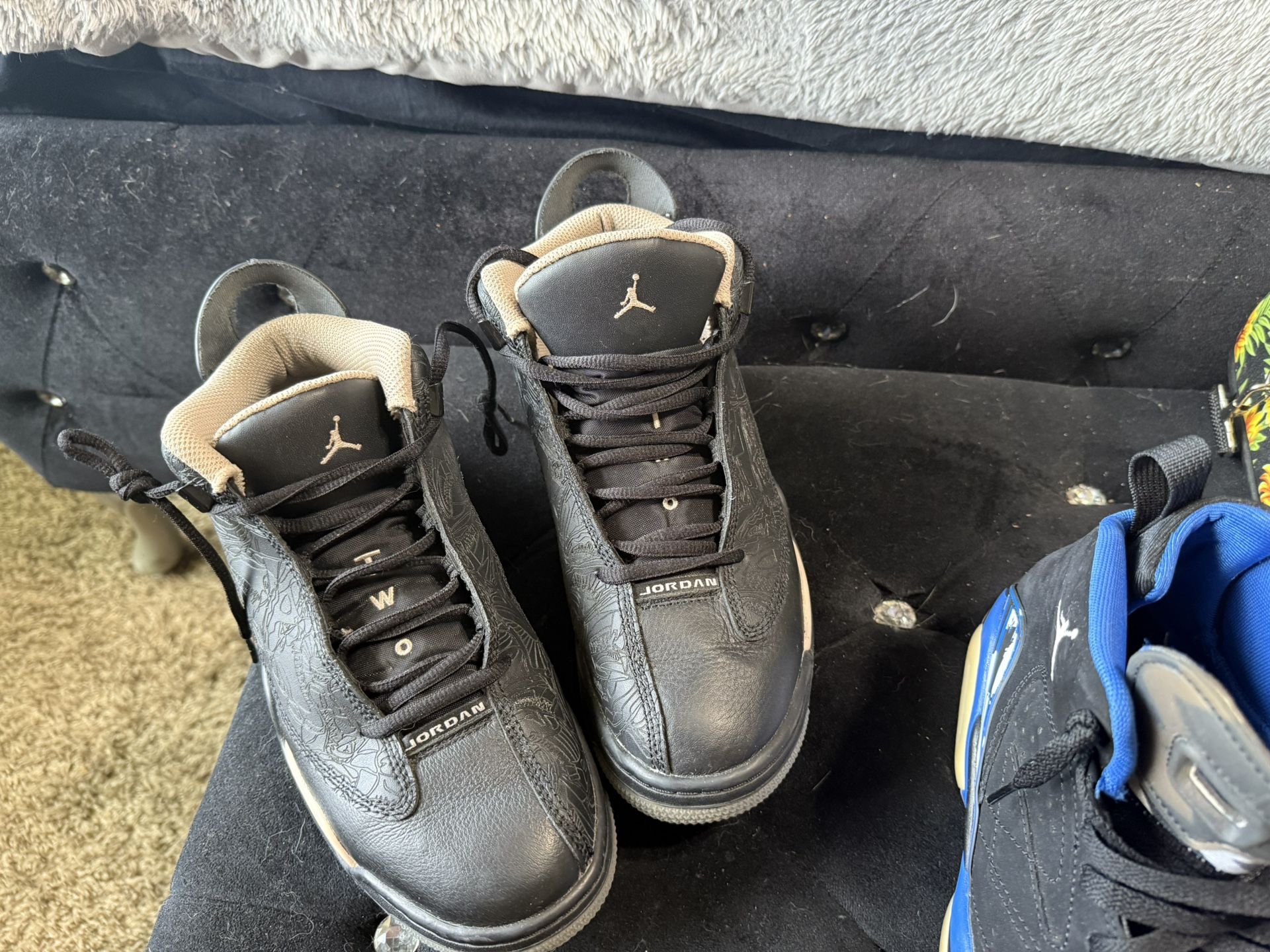 Jordan Dub Zero Black Fossil 