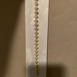 Bracelet - Clove White Stones 