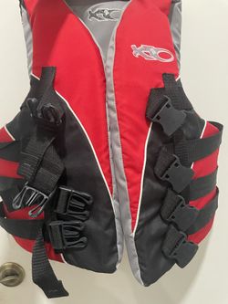 Men’s Life Jacket Red Color Adult Small/medium