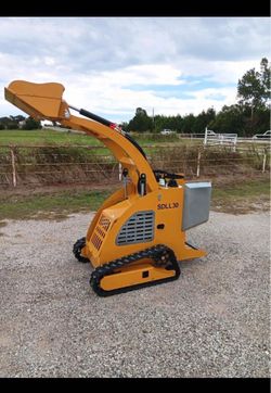 Mini skid steer ride along