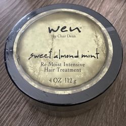 Brand new Wen Sweet Almond Mint Re Moist Intensive Hair Treatment 