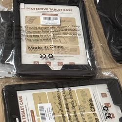 7th, 8th and 10th gen iPad hardcover with hand and shoulder straps