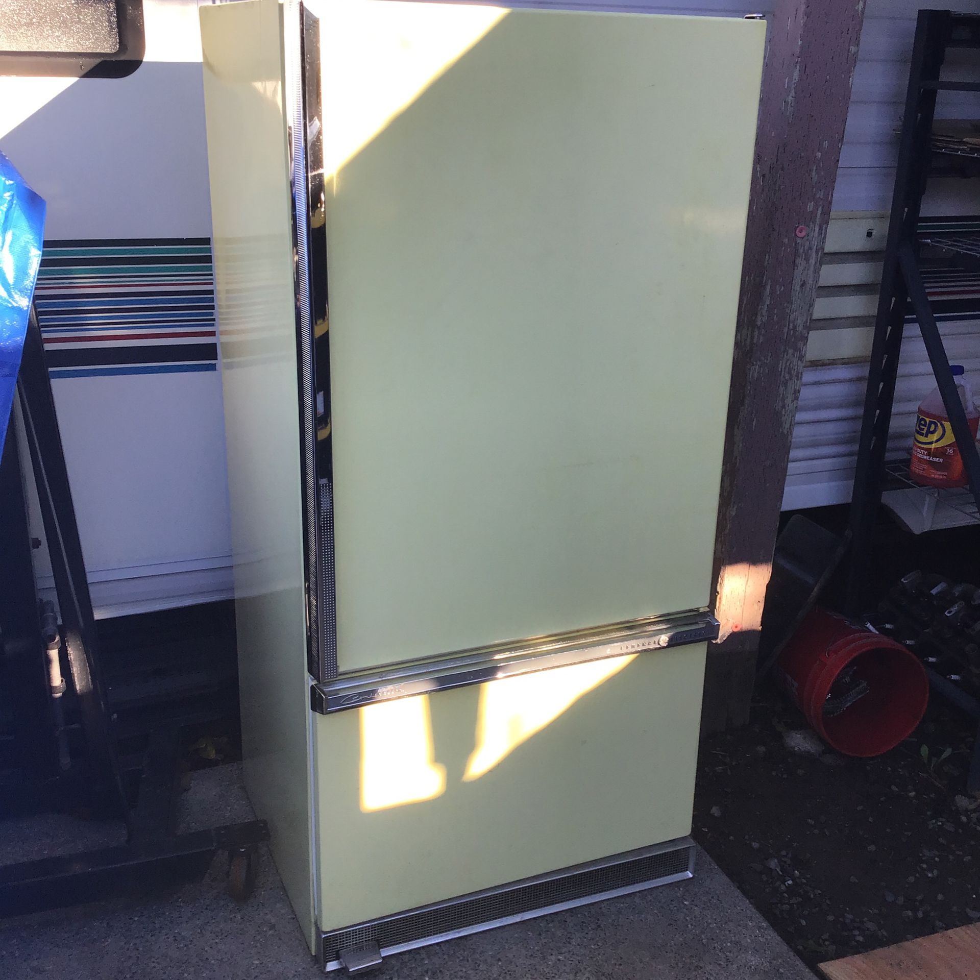 1956 General Electric Refrigerator Very Nice Shape All Rewired So Works Just Like New!