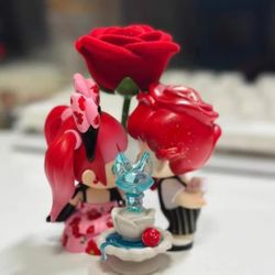 Out-of-print Molly red rose imp + Dimoo confession fountain｜New unopened bag CP combination