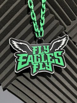 3D printed eagles hype chain fly eagles fly Kelly green