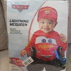 Lightning McQueen Halloween Costume 0-6 Months *BRAND NEW*