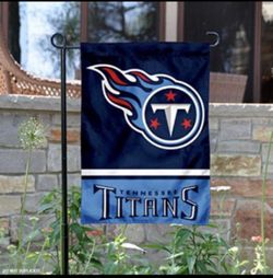 Tennessee Titans garden flag