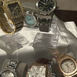 Brand New , Rose Dial-Leather Bracelet Automatic