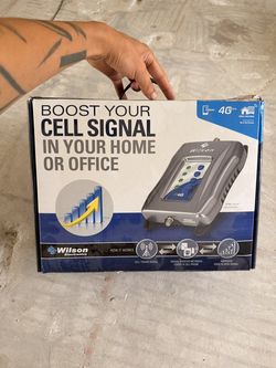 Wilson DT4G Cell Signal Booster Kit — Complete in Box