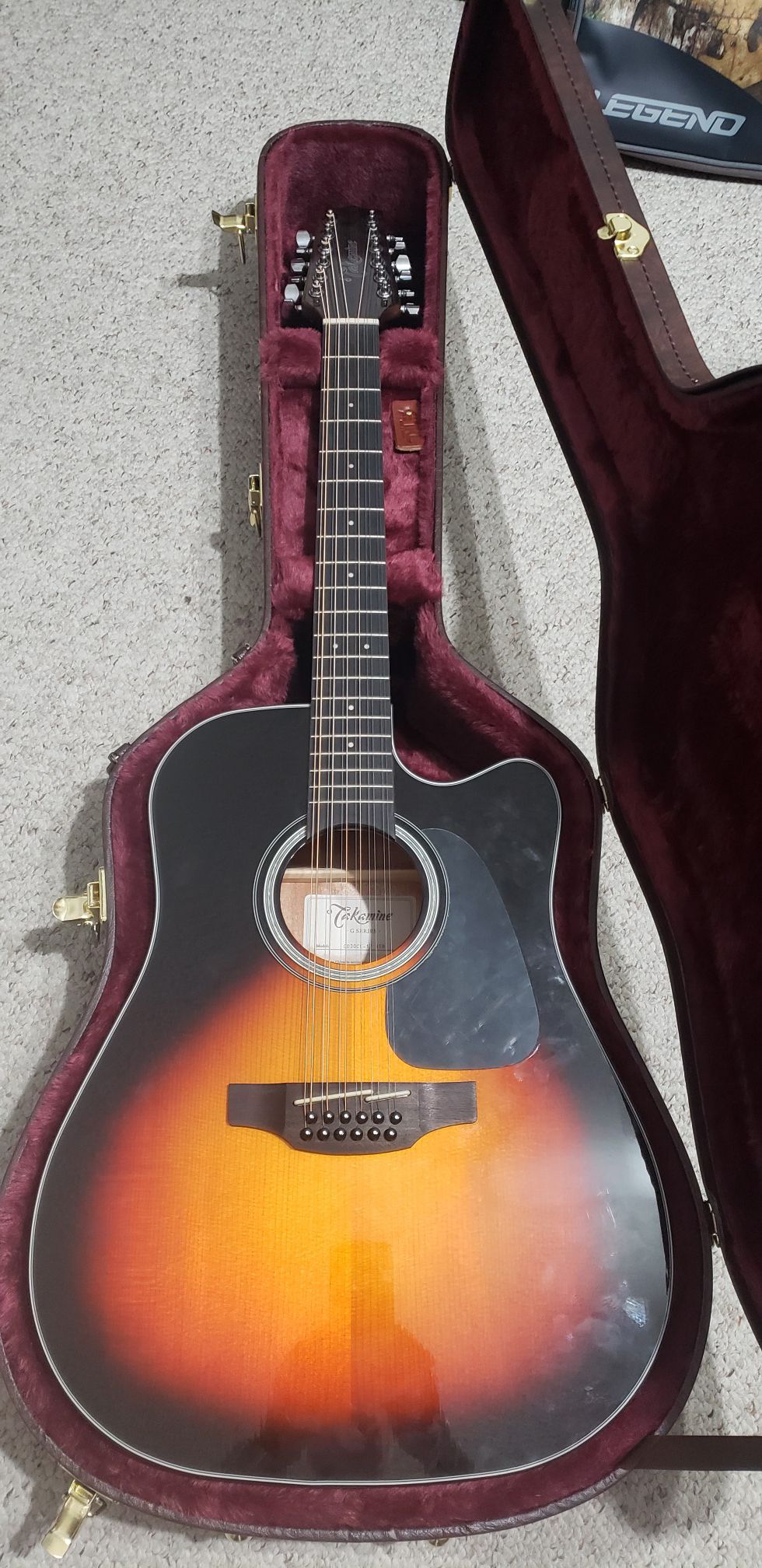 2020 Takamine 12 String Guitar and upgraded case