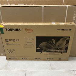 Toshiba 55” Ultra HD Fire TV! $379 Cash Or Card!!