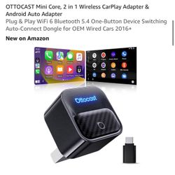 Ottocast Mini Core Wireless CarPlay & Android Auto Adapter