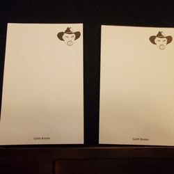 Garth Brooks Celebrity Caricature Paper Note PadsÂ