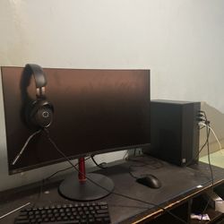 Gaming Pc For Sale With 165 Hz Monitor 27 Inch