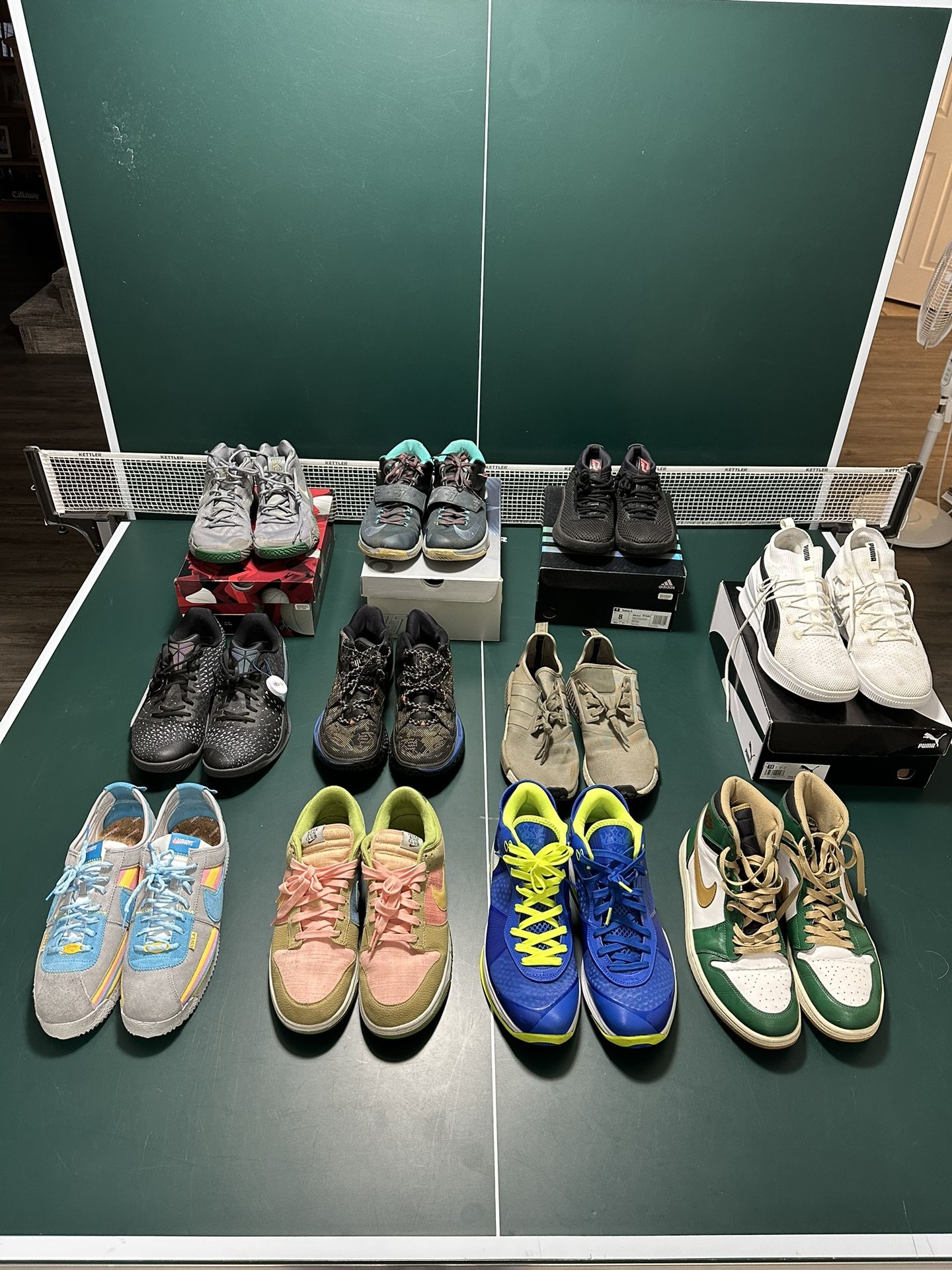 Shoe Lot Jordan’s, Dunks, Kobe’s